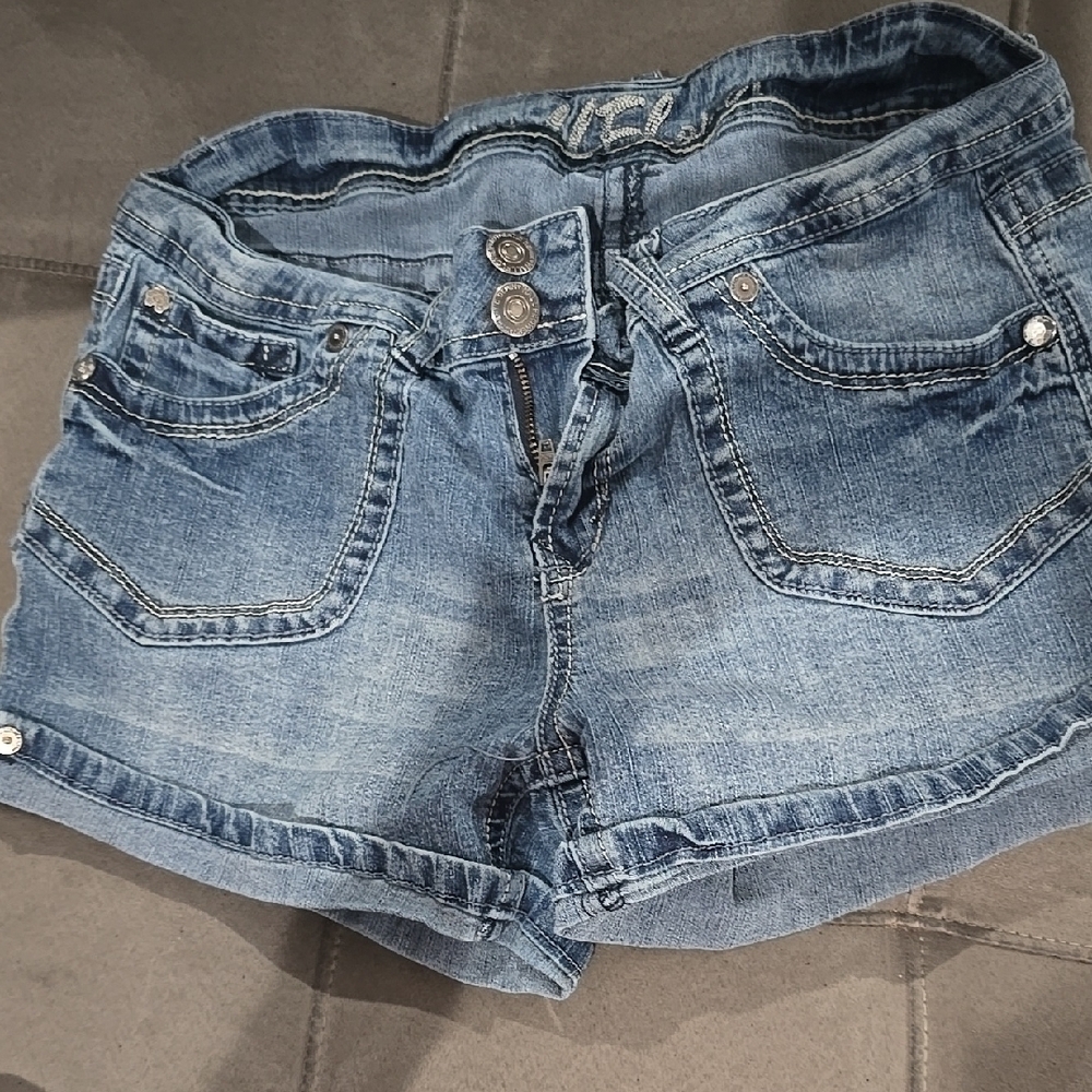 Denim Blue Women's Shorts